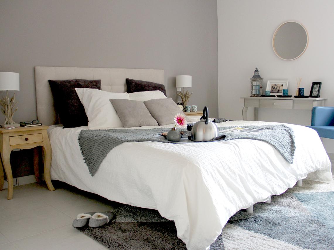 : Chambre d'un appartement de la résidence pour seniors Villa d'Hélios