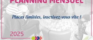 Planning des animations de novembre