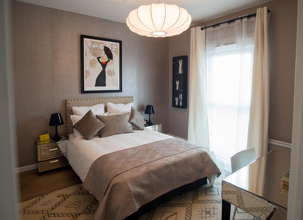  : Chambre d'un 2 pièces